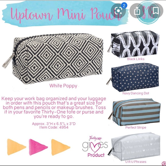 thirty one mini pouch